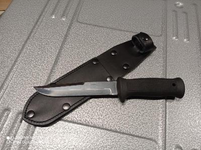 Nůž UTON 0007 s černým koženým pouzdrem NOVÉ SADY