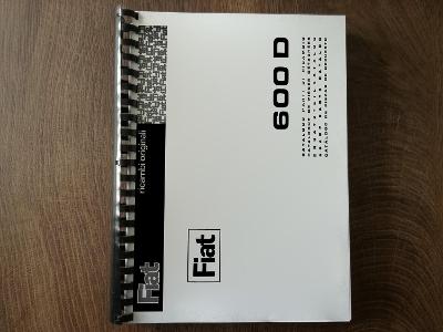 Katalog dílů Fiat 600 D