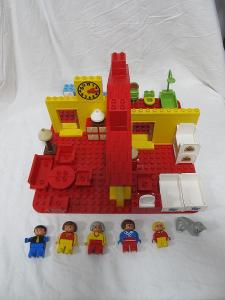 RETRO LEGO DUPLO 2770  rodinný dum 1986 rok  Velká podložka 