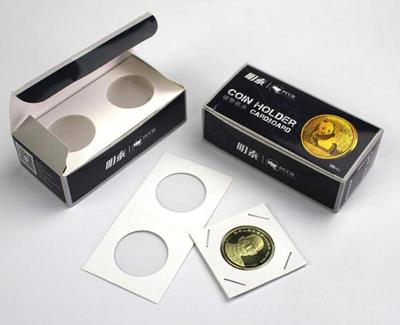holdery na mince Ø 27,5mm, rámečky, sešívací, 50 ks v balení