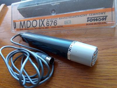Starý mikrofon UNITRA MDO IX
