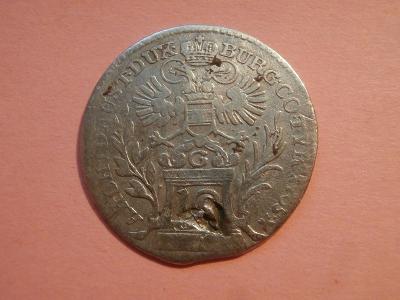 10 Krejcar 1765 G - Günzburg , Marie Terezie