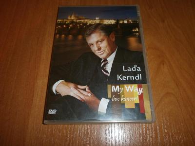 DVD Laďa Kerndl : My way live koncert