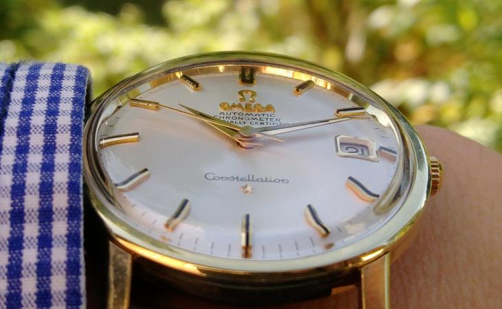 Hodinky Omega Constellation, COSC, Chronometr, Gérald Genta, Automatic - Šperky a hodinky