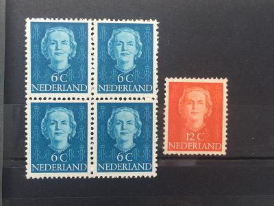Nizozemí 1949 Mi.526,529