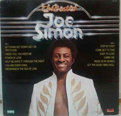 LP Joe Simon - The Best Of, 1977 EX