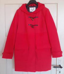 Červený kabátek Bonprix vel. 44