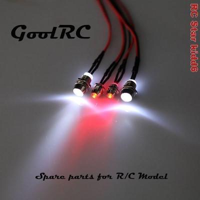GOOLRC RC Car light LED System 2x Ø5mm + 2x Ø3mm LED