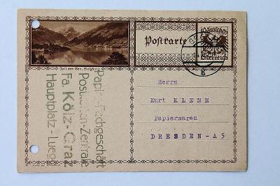 Rakousko , Postkarte , 10 Groschen  (p1)