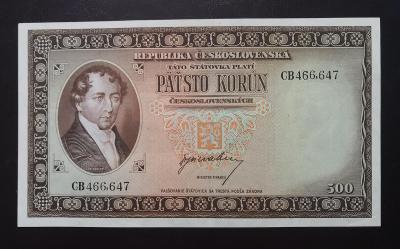 500 korun 1945,neperforovana  UNC
