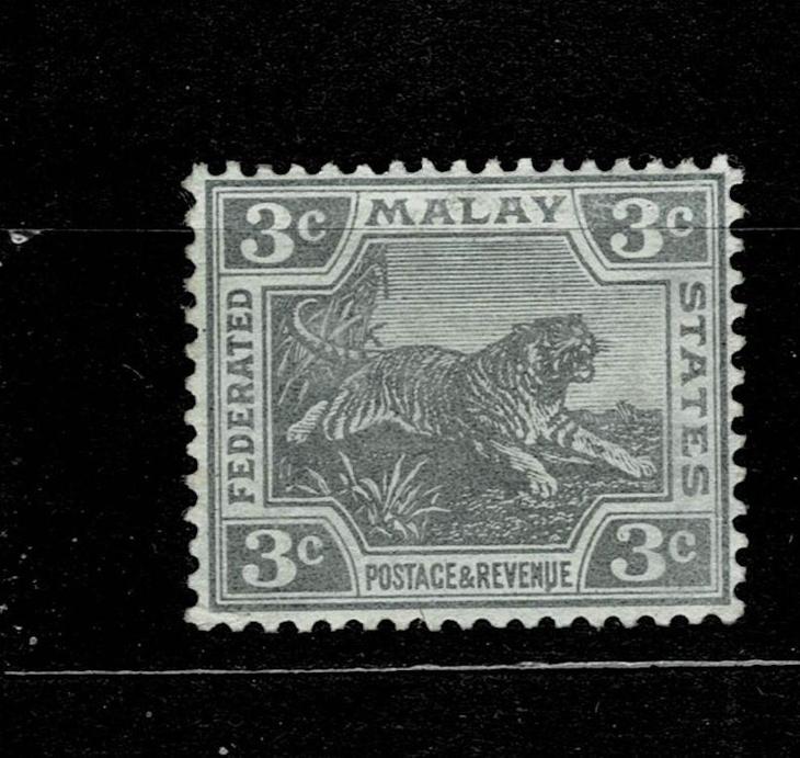 Malaya Společné známky všech států 1922 Mi 54(*) - Nr.169 - Filatelie