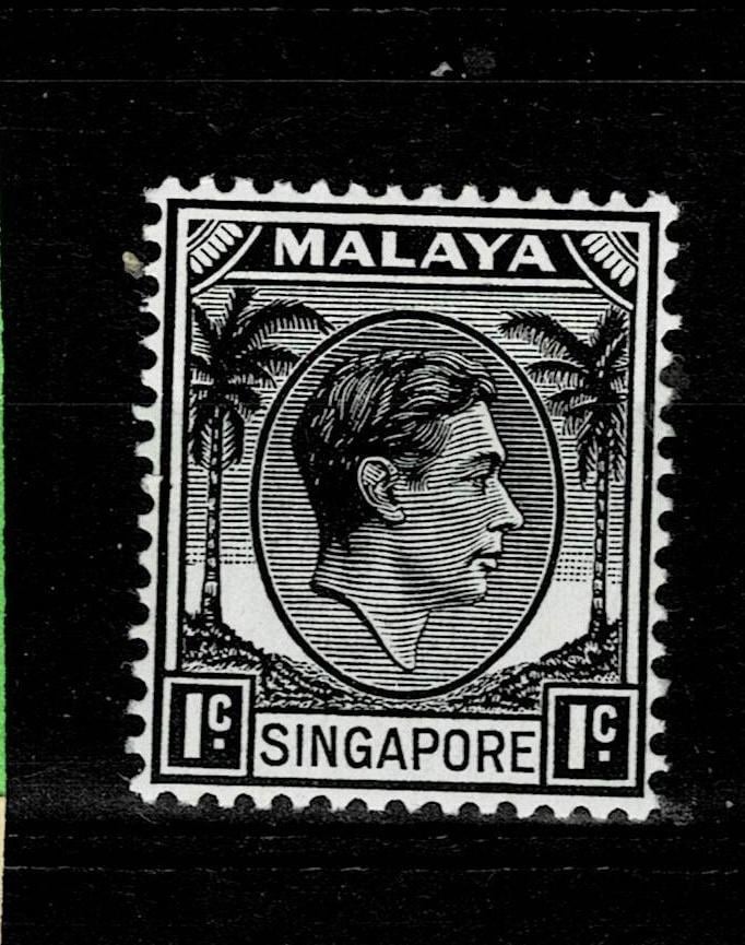 Malaya SINGAPORE 1948 Mi 1C* - Nr.170