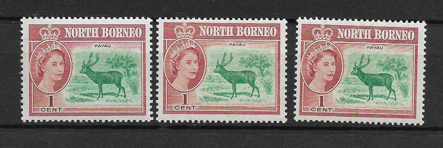 Britská kolonie North Borneo MH* - Známky
