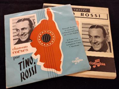 2x LP Tino Rossi - Chansons corses par Tino Rossi + Mes grands succés