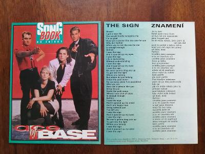 BRAVO  SONG BOOK - ACE OF BASE