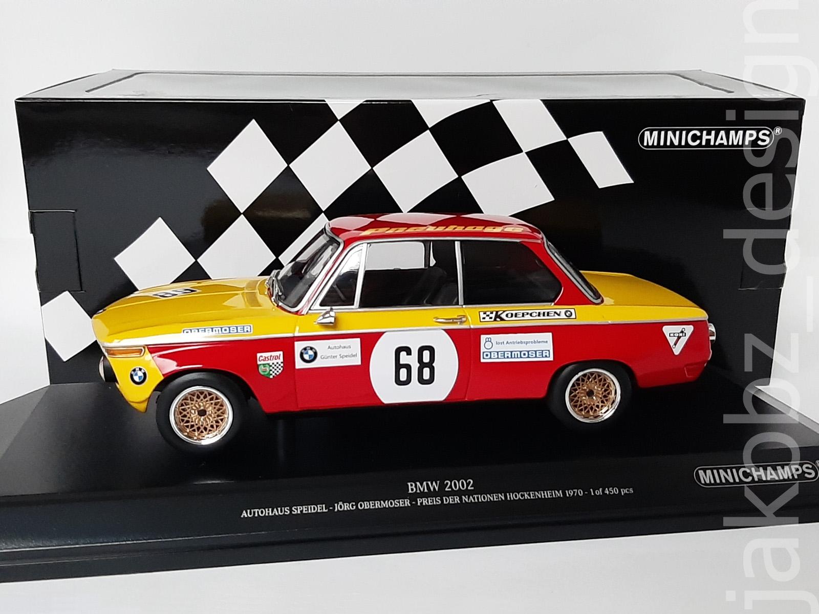 BMW 2002 #68 (1970) - 1:18 - Minichamps