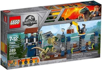 Nerozbalené LEGO Jurassic World 75931 Útok Dilophosaura
