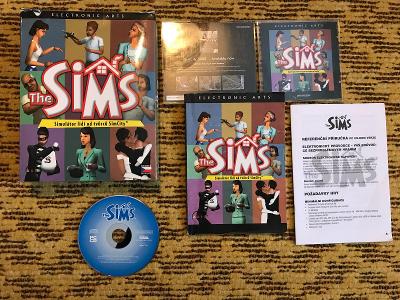 The Sims BIG BOX CZ manuál (2000 Maxis)