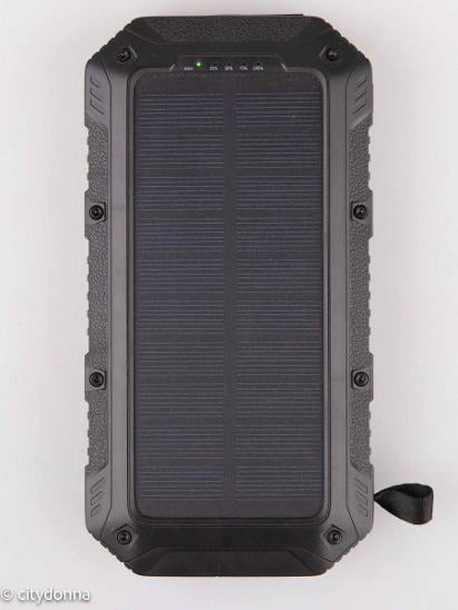 Solární powerbanka ES960S/ 26800mAh/ LED světelný panel/ Od 1Kč