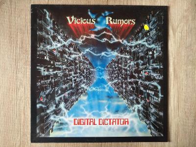 LP-VICIOUS RUMORS-Digital Dictator/leg.heavy,U.S.,2řadovka,1pres 1987