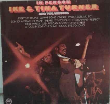LP Ike & Tina Turner & The Ikettes - In Person, 1969 