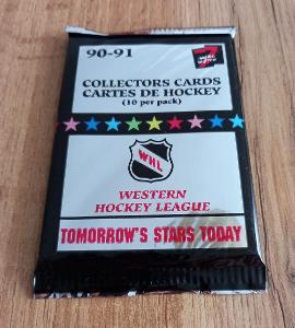 Balíček hokejových karet WHL - 90/91