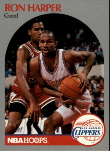 RON HARPER @ LOS ANGELES CLIPPERS @ 1990-91 NBA Hoops