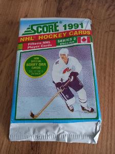 Balíček hokejových karet NHL - Score 91/92  English verze serie 2