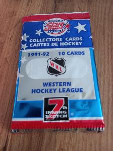 Balíček hokejových karet WHL - 91/92