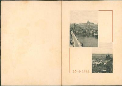 4A57 Příležitostný tisk - Praha 20.4.1939