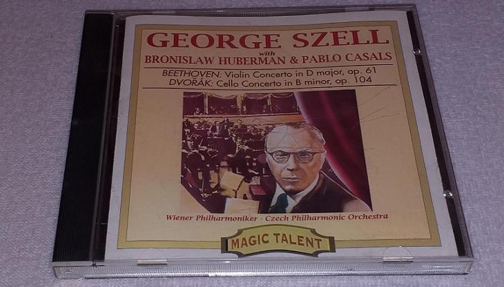 CD George Szell with Bronislaw Huberman & Pablo Casals - Hudba