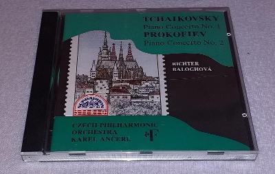 CD Tchaikovsky, Prokofiev: Piano Concertos / Richter, Baloghova