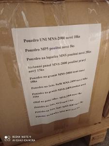 Velká krabice sumky - pouzdra MNS-2000 ačr nové - Balík č.6