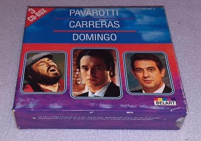 3 x CD Pavarotti / Carreras / Domingo - Pavarotti / Carreras / Domingo