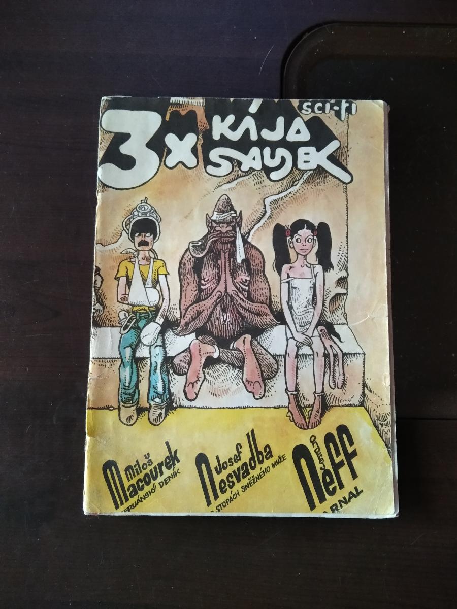 Kája Saudek-3x Kája Saudek - Knihy a časopisy
