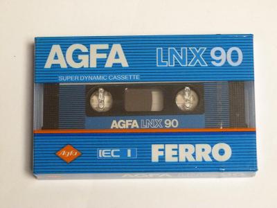 kazeta AGFA LNX 90 , typ I, 1982-85