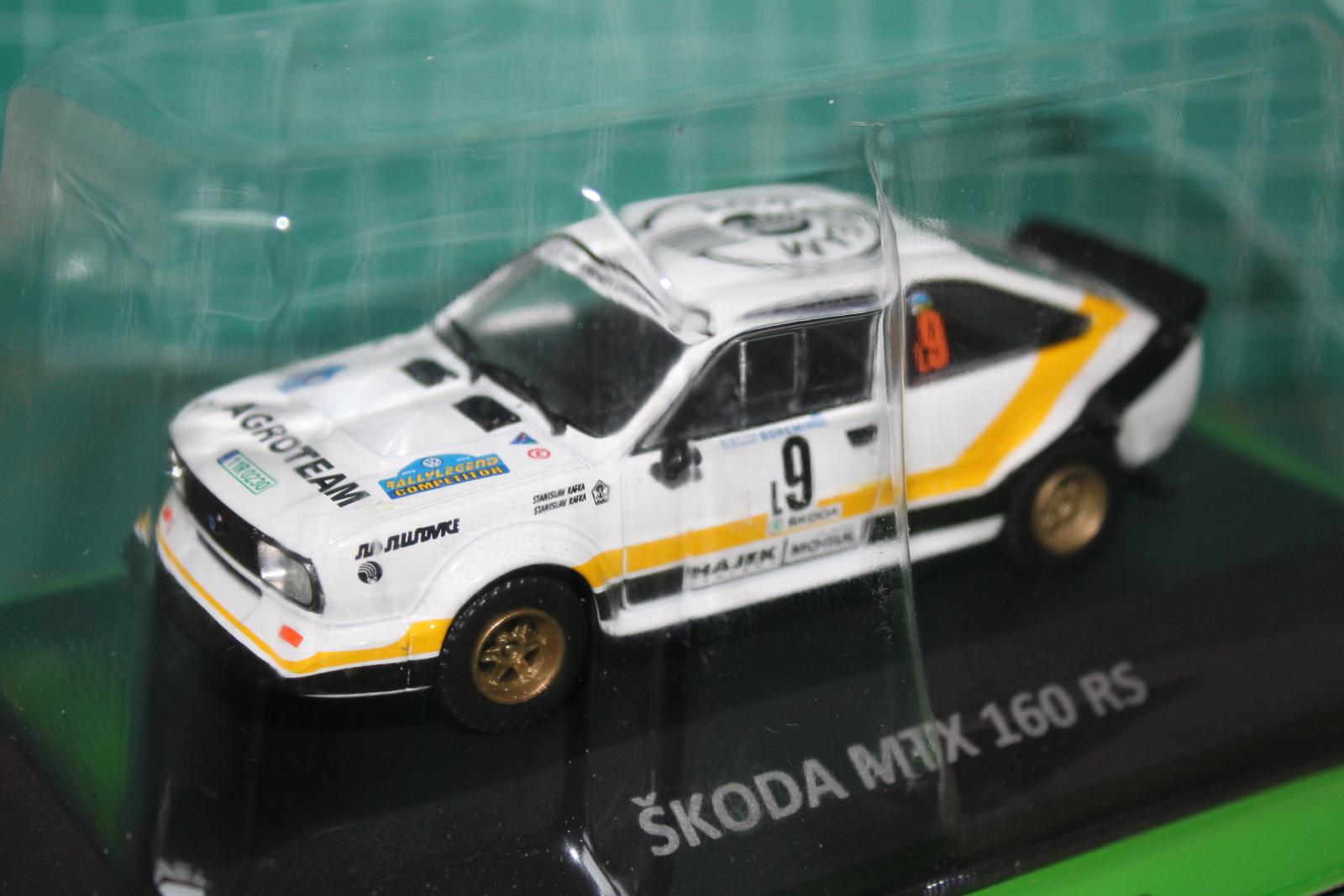 Škoda MTX 160 RS Bastard (1984) 1:43 (KALEIDOSKOP, DeA, KADEN, ABREX) |  Aukro