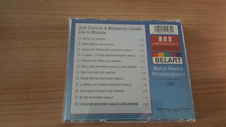 Jose Carreras - Montserat Caballé, CD - Hudba