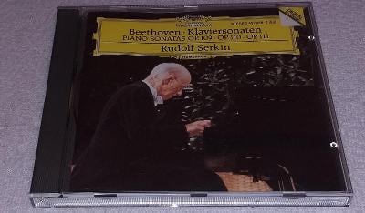 CD Beethoven, Rudolf Serkin - Klaviersonaten = Piano Sonatas Op. 109