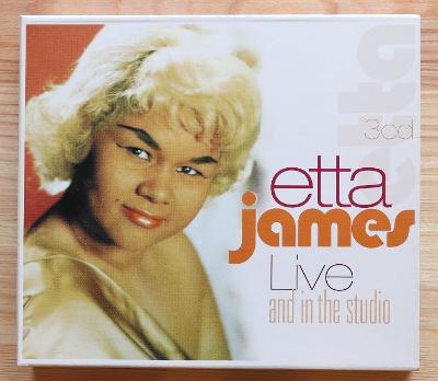 3xCD Etta James - Live And In The Studio