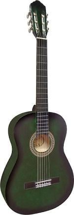 Petricard | Kytarový set 4/4  Akustická zelená kytara pro školní výuku