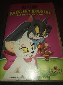 Tom & Jerry Kreslený kolotoč. Cartoon Valcade. Original VHS 