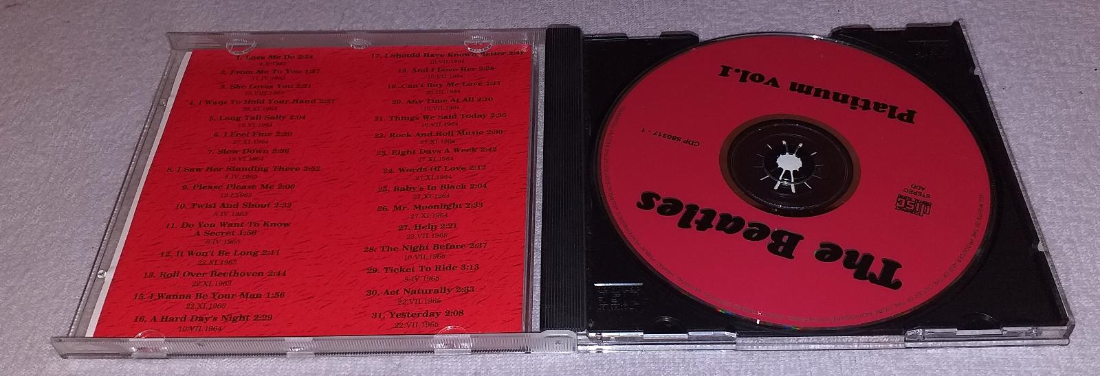 2 x CD The Beatles - Platinum Volume I, II - Hudba na CD