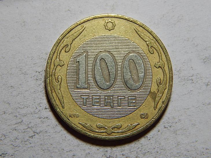Kazachstan 100 Tenge 2002 VF č23797 