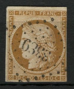 FRANCIE - CERES 1849 - Mi. 1 - ražená