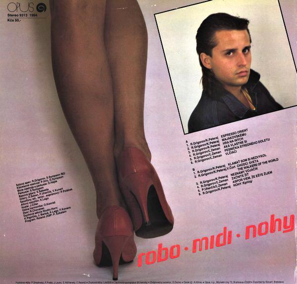 LP Robo Grigrov - Robo • Midi – Nohy (NM+, LP Nové nehrané)
