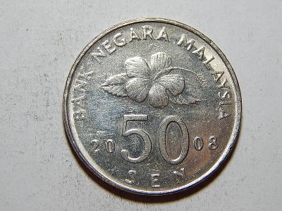 Malajsie 50 Sen 2008 XF č23892