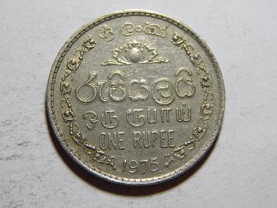Srí Lanka 1 Rupee 1975 XF č23738