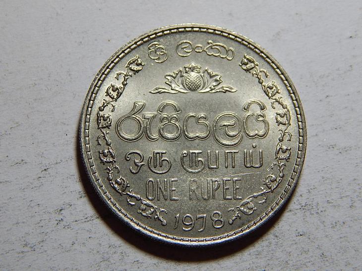 Srí Lanka 1 Rupee 1978 UNC č23755