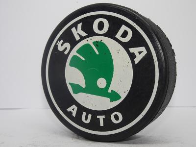 IIHF hlavní sponzor MS od r.1993 HOKEJOVÝ PUK // ŠKODA AUTO památeční